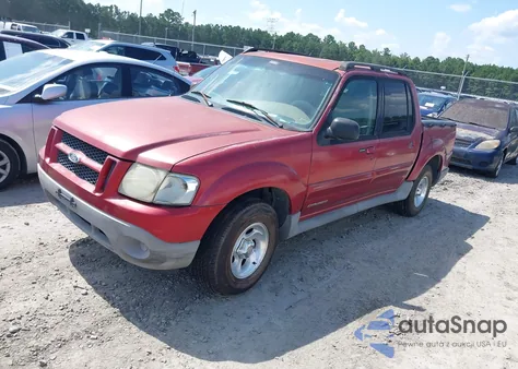 2001 Ford Explorer Sport Trac из США, поврежденный, VIN 1FMZU67E01UA93169